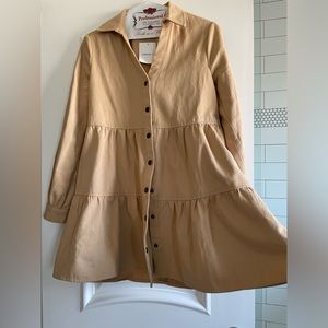 Forever 21 Camel dress NWT (s-xs)